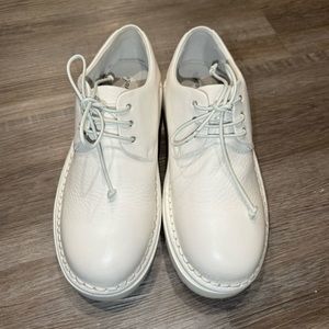 Marsell Gomme Classic Leather Derby in Optic White